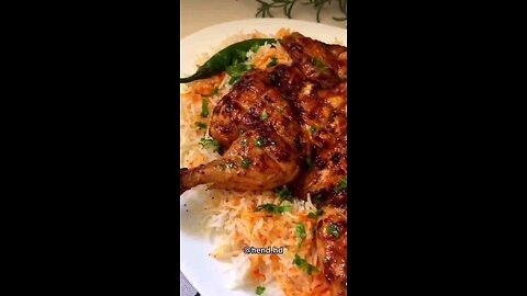 Healthy nutrition for all. Cooking. Grilled chicken