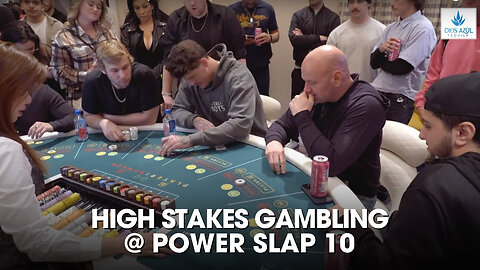 High Stakes Gambling 🎰 | Power Slap 10 After Party