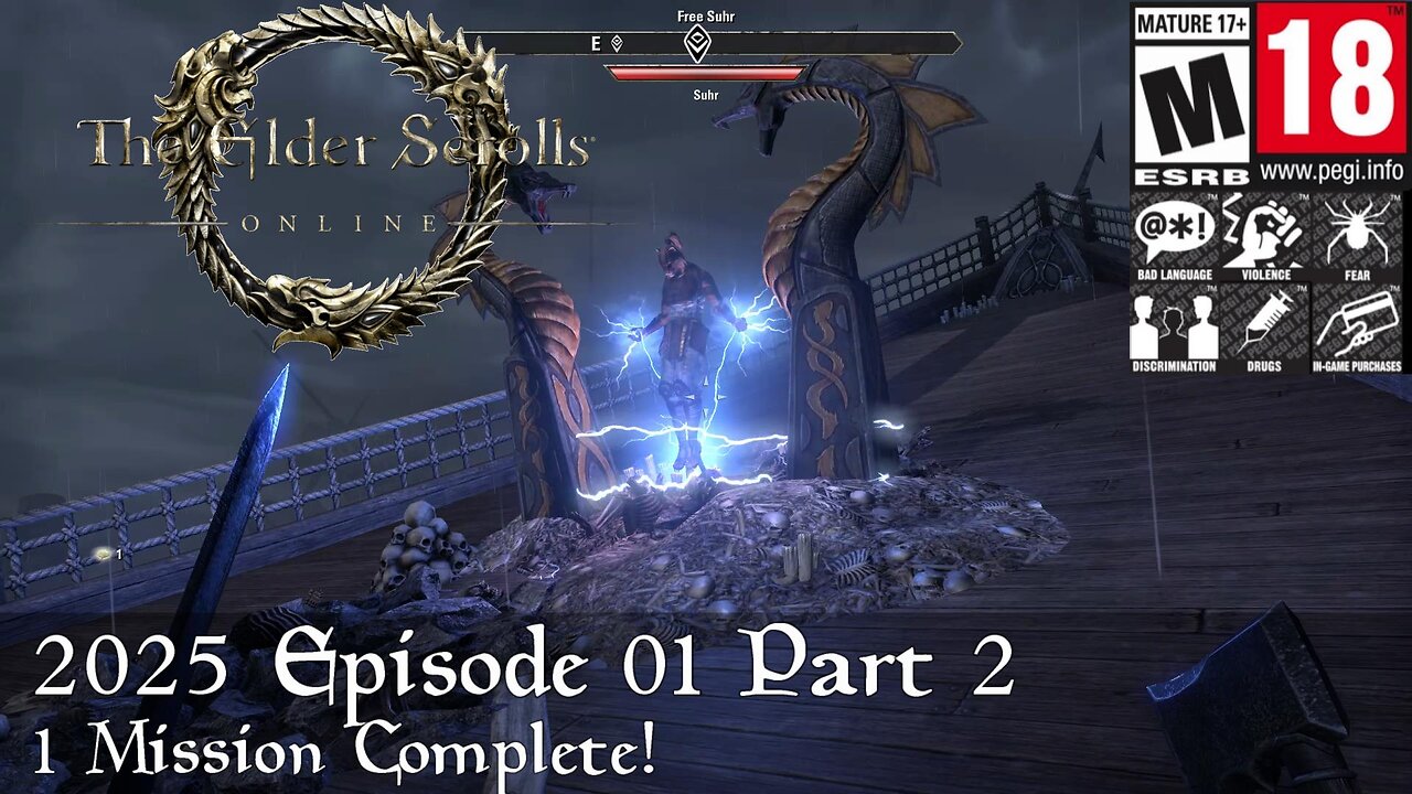 Elder Scrolls Online (2025 Episode 01 Part 2) 1 Mission Complete!