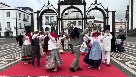 Grupo Folclórico 💃 Ilha Verde Ponta Delgada 4K, Sao Miguel Azores Portugal 🇵🇹 02.03.2025 #tradition