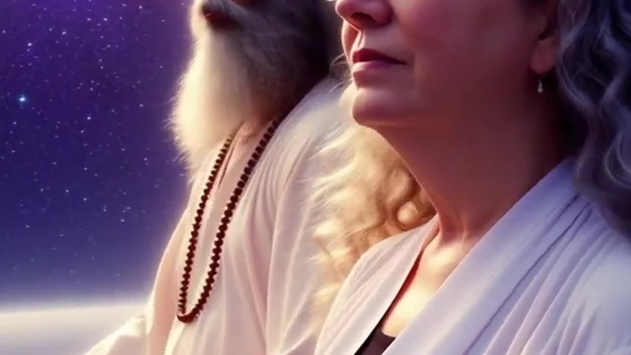 Meditating with Babaji in the Galactic Heavens