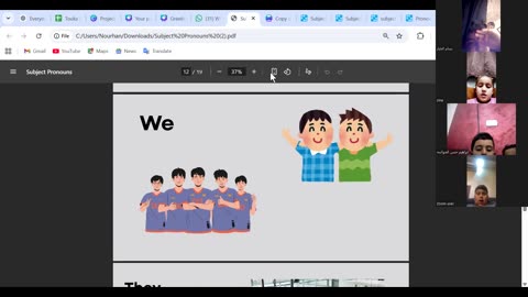 Introduce yourself + Subject Pronouns