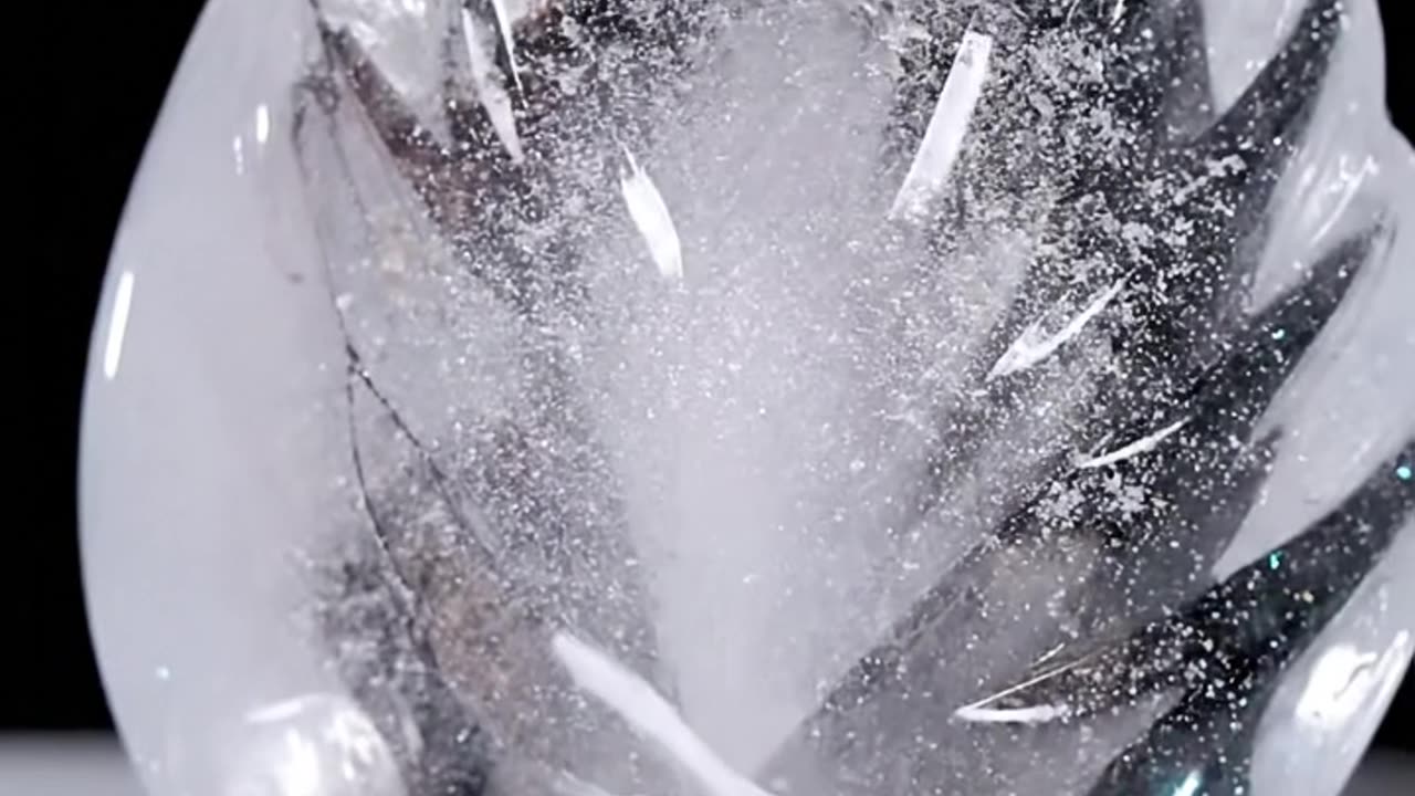 Satisfying Ice Shaving ASMR | Relaxing Close-Up Ice Carving