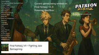 🎷 24/7 Video Game Jazz | Relaxing Jazz Reimaginings of Iconic Game Soundtracks 🎮🎶