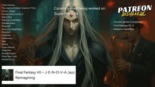 🎷 24/7 Video Game Jazz | Relaxing Jazz Reimaginings of Iconic Game Soundtracks 🎮🎶