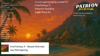 🎷 24/7 Video Game Jazz | Relaxing Jazz Reimaginings of Iconic Game Soundtracks 🎮🎶
