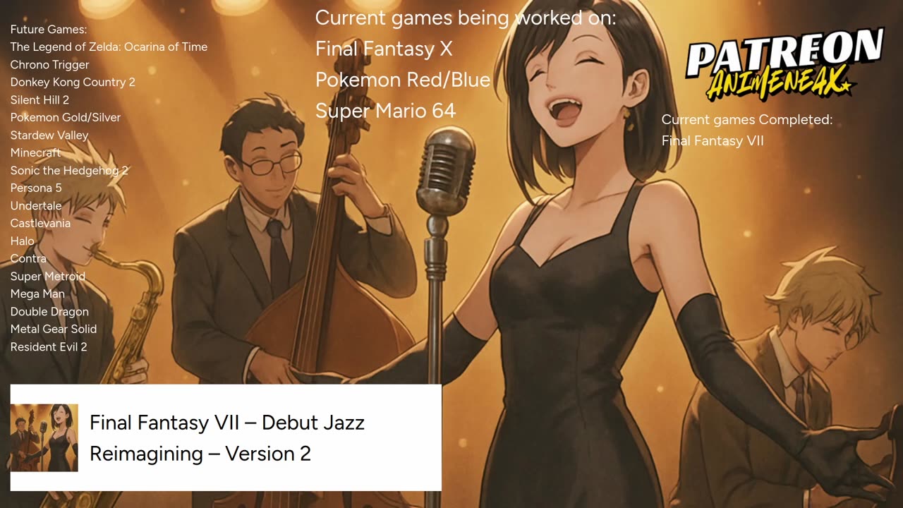 🎷 24/7 Video Game Jazz | Relaxing Jazz Reimaginings of Iconic Game Soundtracks 🎮🎶