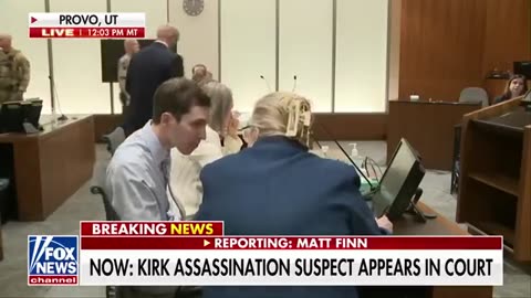 JUST IN_ 'Intense' security seen as Charlie Kirk murder suspect appears in court