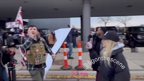 Muslim Attacks Jew, Dearborn Michigan