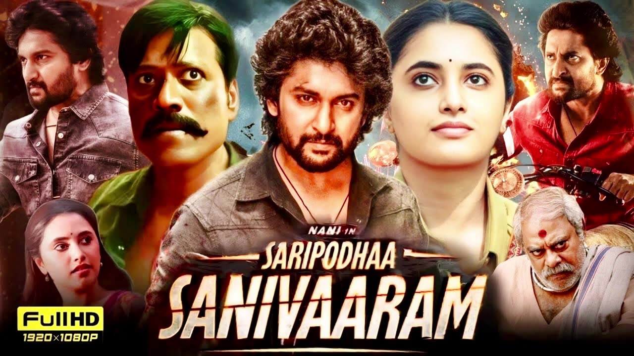 Saripodhaa Sanivaaram New South Movie Hindi Dubbed 2025 | New South Indian Movies Dubbed 2025