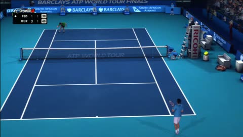 Top Spin 2K25 Online #24 Federer vs Agassi Former Rank 3 Player