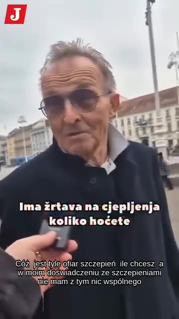 Dziennikarka z Jutarnji List zapytała przypadkowego przechodnia w Zagrzebiu, co sądzi o wzniesieniu pomnika ofiar koronawirusa, a ten udzielił jej fantastycznej odpowiedzi.