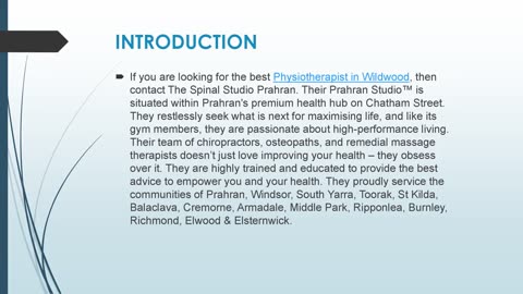 Best Physiotherapist in Wildwood