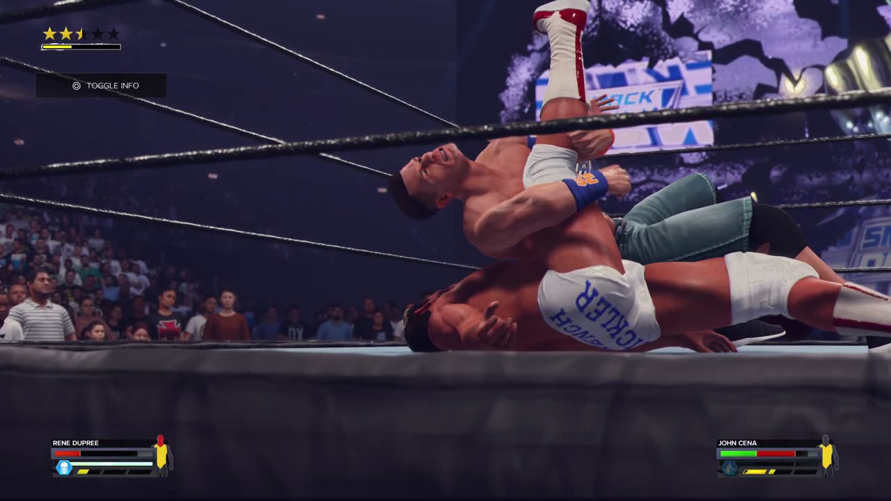 Rene Dupree VS John Cena Smackdown Classic - WWE 2K24
