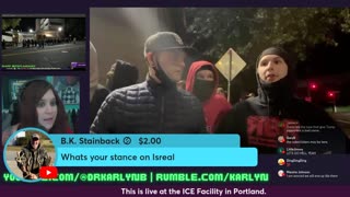 LIVE ANTIFA PROTEST / RIOT COVERAGE PORTLAND ICE DEPORTATION FACILITY