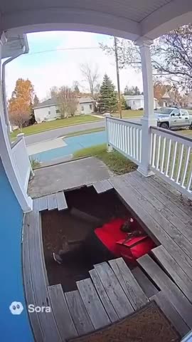 YOUR DELIVERY IS HERE [BUT YOUR PORCH IS GONE