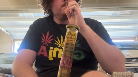 Day 14 I put too much water in the bong smh