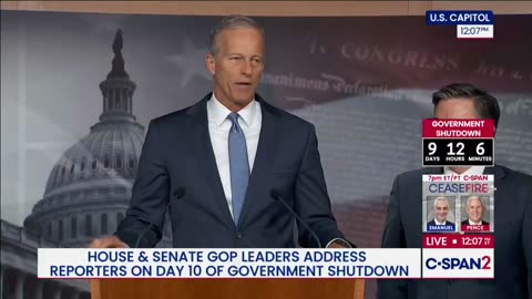 Leader Schumer may think that every day this shutdown continues gets better for Democrats,