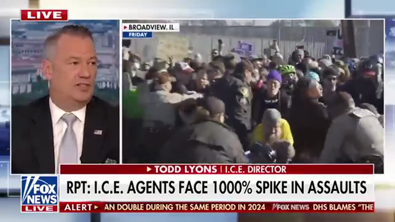 'EXTREMELY DANGEROUS'_ Acting ICE director open up about attacks on agents