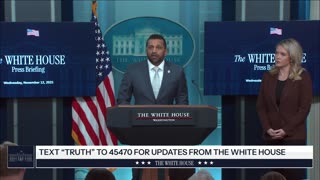 Press Secretary Karoline Leavitt Briefs Members of the Media, Nov. 12, 2025