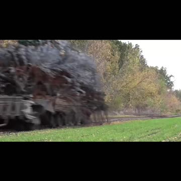 Russian Tanks with Upgraded "Porcupine" Protection Against Drones