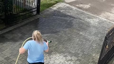 Backyard Water Battle