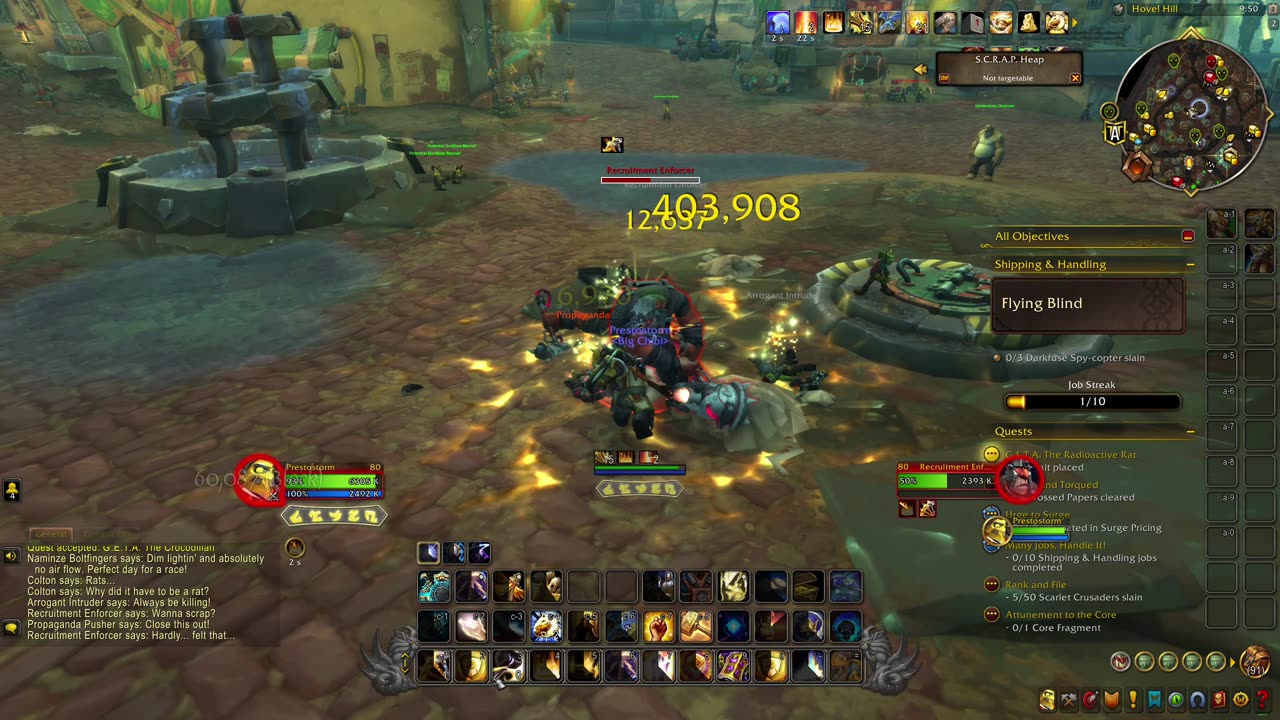 World of Warcraft Questing Undermine Part1