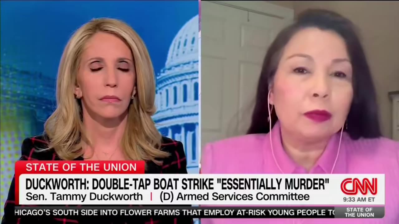 D-Sen Duckworth Claims to See Narco Strike Then Admits She Didnt See Anything