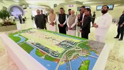 PM Modi visits and inaugurates the Navi Mumbai International Airport