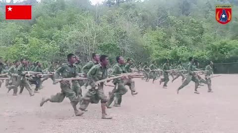 🎯🌿 Myanmar War | PDF Training Drills in Ayeyarwady | RCF