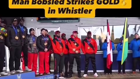 JAMAICA Make History in Bobsled Sports! JA🇯🇲 GOLD👍🏾
