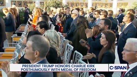 Charlie Kirk’s wife, Erika Kirk, broke down in tears