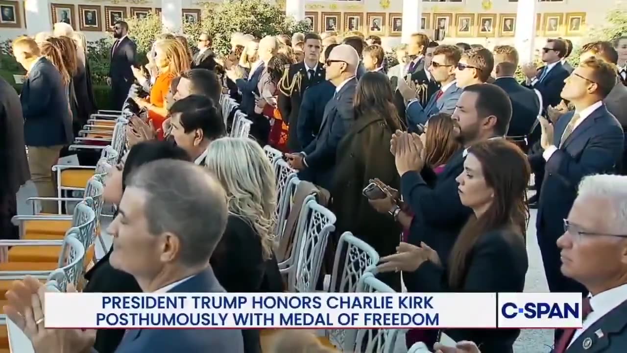 Charlie Kirk’s wife, Erika Kirk, broke down in tears