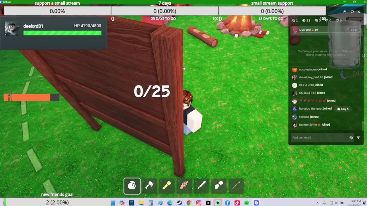 Roblox 99 nights in the forest