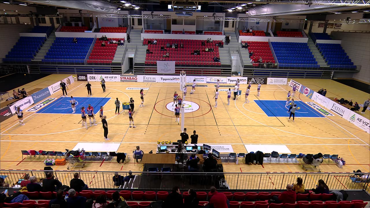 Női röplabda - Újpest - Nyíregyháza (2025.12.17.)