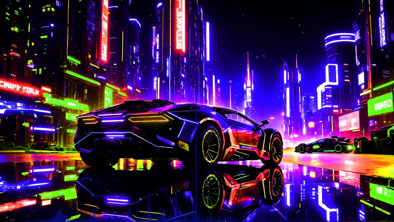The City Is Mine - AI Music (Synthwave)