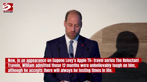 Prince William admitted to Eugene Levy that 2024 was the 'hardest year' of his life