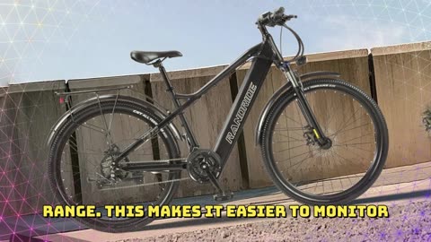 RANDRIDE YG70 Electric Bike 1000W Motor 48V 14Ah Battery 27.5*1.95 inch Tire Electric Bike