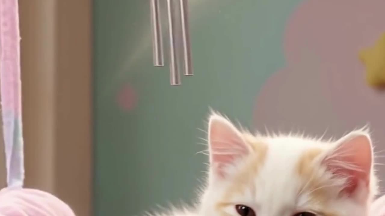 Swinging Kitty Fun! 😺🛝 | Adorable Cat on a Swing #Shorts #CuteCats #CatOnSwing #KittenFun #CatShorts