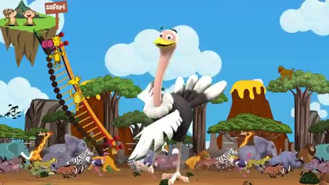 🎵 Safari Animal Sounds Song Compilation 2025 🦁🐘