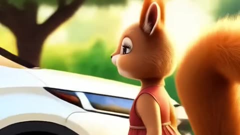 When a Squirrel Steals Your Honda C-HR Keys (Funny AI Cartoon)