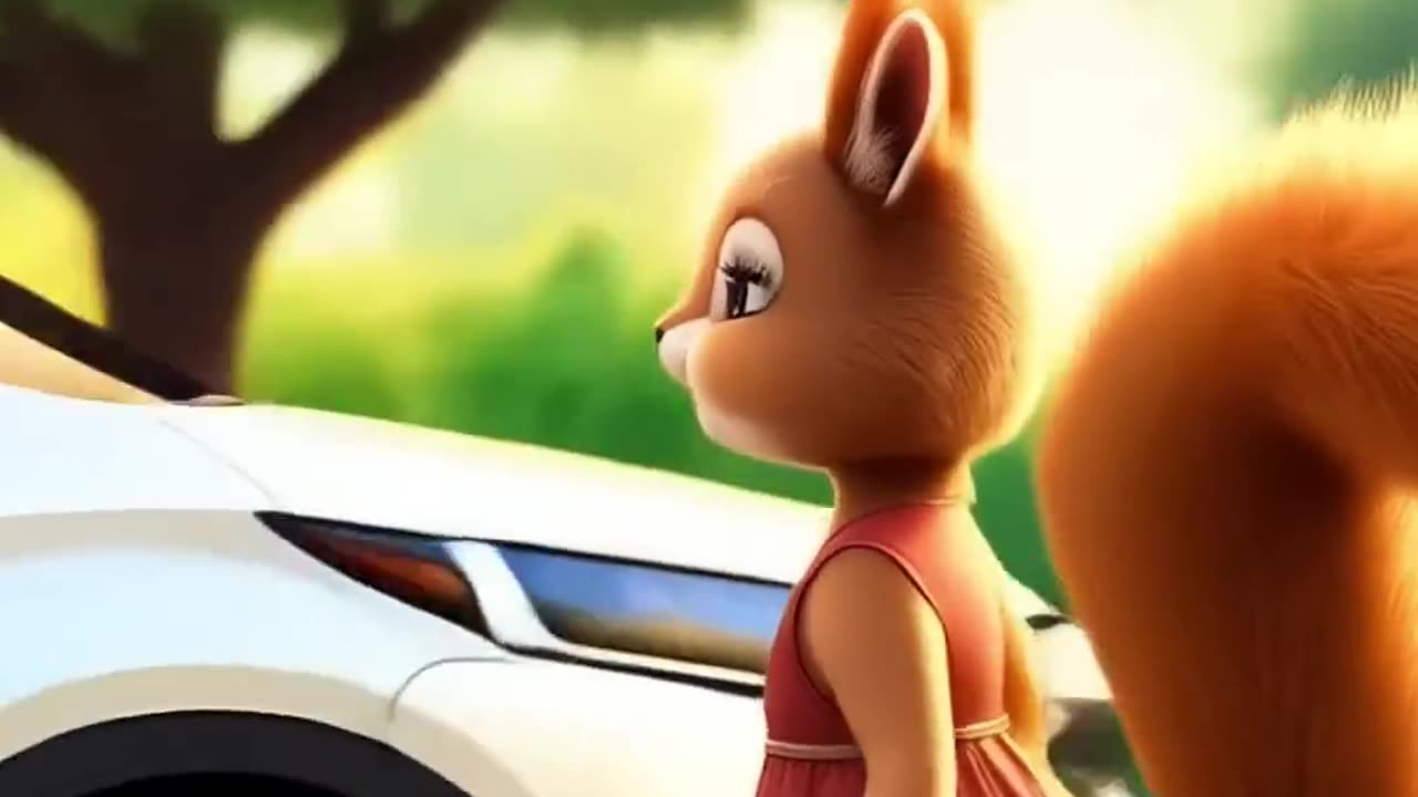 When a Squirrel Steals Your Honda C-HR Keys (Funny AI Cartoon)