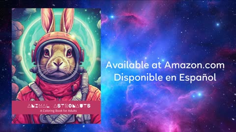 Animal Astronauts: A Coloring Book for Adults