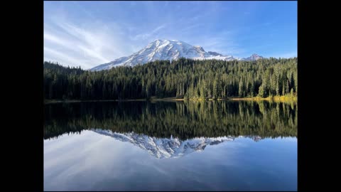Mount Rainier - Pinnacle Peak Hike, Reflection Lakes