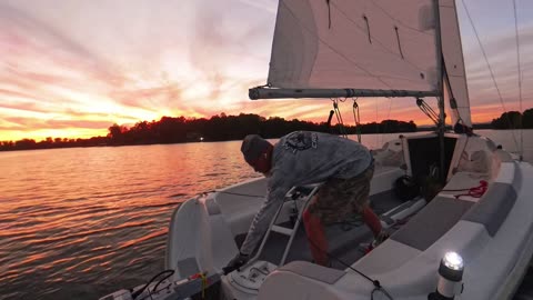 Sailing at Sundown