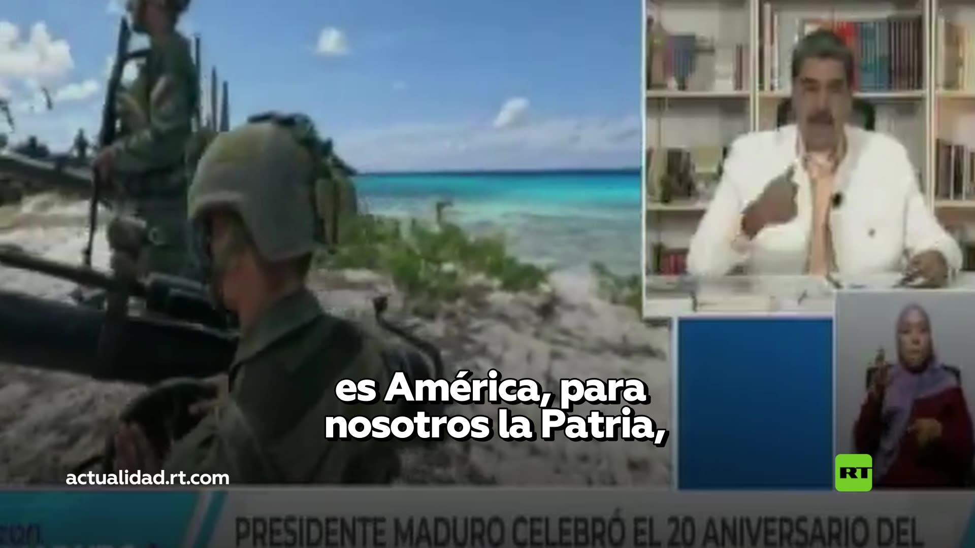 Maduro: Venezuela no amenaza a nadie