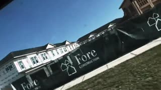 Illegal aliens hide inside a home as DHS agents prowl the area at a construction site in Florida.