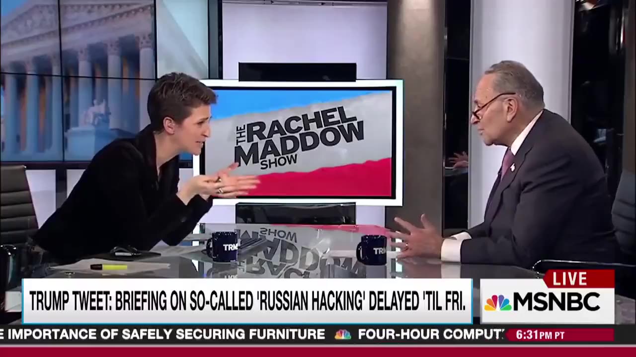 Sen. Chuck Schumer_ _If you take on the intel agency they will get you