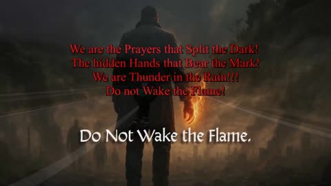 The Veil & Flame ~ Do Not Wake the Flame { Lyrics } Remix 1 { Downhill Ver. } Christcore Slowed PC