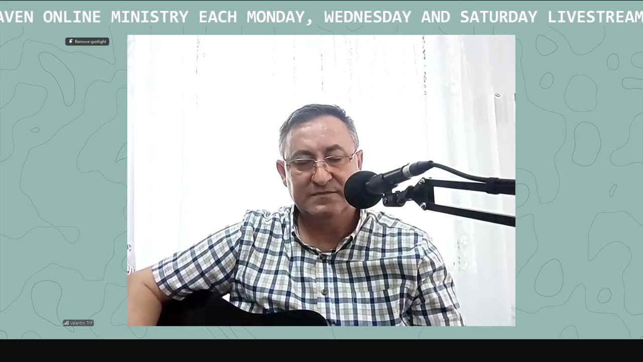 VALENTIN TRIF -CU DUMNEZEU PĂȘESC 'NAINTE- CALEA CĂTRE RAI #live #music @ValentinTrifcanalcreștin